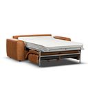 Cohen 3 Seater Sofa Bed in Virgo Cognac Leather