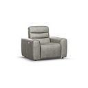 Cohen Electric Recliner Armchair in Virgo Platinum Leather