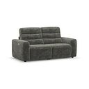 Cohen Group 8 Electric Recliner in Plush Charcoal Fabric