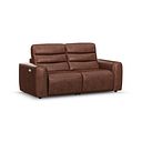 Cohen Group 8 Electric Recliner in Virgo Chestnut Leather
