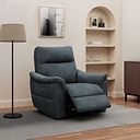 Aldo Recliner Armchair in Dexter Shadow Fabric