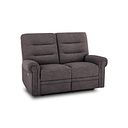 Eastbourne Recliner 2 Seater with USB in Andaz Charcoal Fabric