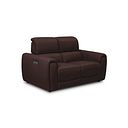 Arabella 2 Seater Power Recliner Sofa in Chestnut Leather