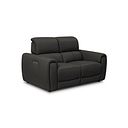 Arabella 2 Seater Power Recliner Sofa in Storm Leather