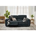 Arabella 3 Seater Power Recliner Sofa in Dexter Shadow Fabric