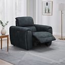 Arabella Power Recliner Armchair in Dexter Shadow Fabric