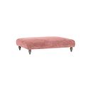 Ashby Footstool in Blush fabric