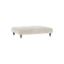Ashby Footstool in Cream fabric