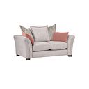 Ashby 2 Seater Pillow Back Sofa in Ivory fabric