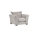 Ashby Armchair in Silver fabric