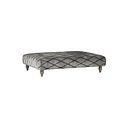 Ashby Footstool in Smoke Fabric