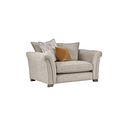 Ashby High Back Loveseat in Stone fabric
