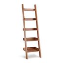 Aspen Natural Solid Oak Slim Shelving Unit