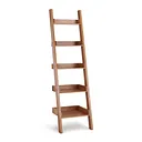 Aspen Natural Solid Oak Slim Shelving Unit