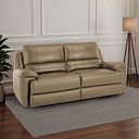 Austin 3 Seater Sofa in Beige Leather