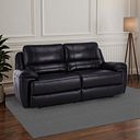 Austin 3 Seater Sofa in Black Leather