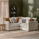 Malvern 3 Seat Modular Corner Sofa in Beige fabric - Group 1