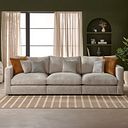 Malvern 3 Seater Modular Sofa in Beige fabric - Group 9