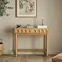 Belgrave Solid Natural Oak Desk