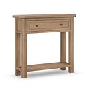 Brennan Antique Finish Solid Oak Console Table