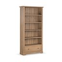 Brennan Antique Finish Solid Oak Tall Bookcase