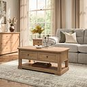 Brennan Natural Solid Oak Coffee Table