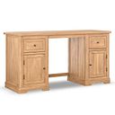 Brennan Natural Solid Oak Computer Desk