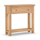 Brennan Natural Solid Oak Console Table