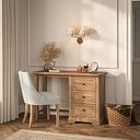 Brennan Natural Solid Oak Dressing Table