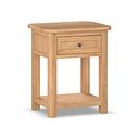 Brennan Natural Solid Oak Side Table