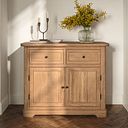 Brennan Natural Solid Oak Small Sideboard