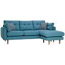 Brighton Sea Spray Right Hand Chaise Sofa with Sea Spray Scatters