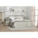 Brompton Painted Acacia and Ash Top Super King-size Bed - Solid Hardwood