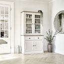 Brompton Painted Acacia and Ash Top Small Dresser - Solid Hardwood