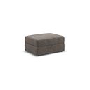Malvern Storage Footstool in Brown fabric
