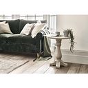 Burleigh Light Grey Side Table - Solid Hardwood