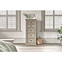 Burleigh Light Grey Tallboy - Solid Hardwood