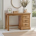 Canterbury Natural Solid Oak Dressing Table