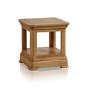 Canterbury Natural Solid Oak Lamp Table