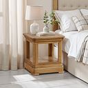 Canterbury Natural Solid Oak Lamp Table