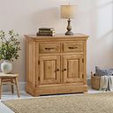 Canterbury Natural Solid Oak Small Sideboard
