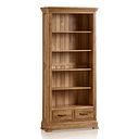 Canterbury Natural Solid Oak Tall Bookcase