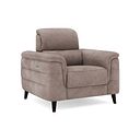 Cassius Power Recliner Armchair in Dexter Nutmeg Fabric