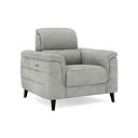 Cassius Power Recliner Armchair in Dexter Stone Fabric