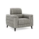 Cassius Power Recliner Armchair in Marble Mink Fabric
