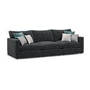 Malvern 3 Seater Modular Sofa in Charcoal fabric - Group 9