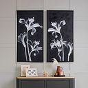 Clarity Handpainted Framed Canvas Prin - Set of 2