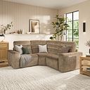 Cohen Group 1 Electric Recliner in Dapple Taupe Fabric