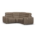 Cohen Group 1 Electric Recliner in Miller Earth Brown Fabric