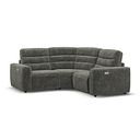 Cohen Group 1 Electric Recliner in Plush Charcoal Fabric